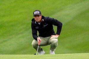 Read more about the article Viktor Hovland, who is in contention at Pebble, withdraws from next week’s WM Phoenix Open