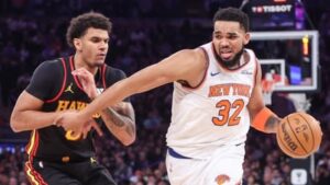 Read more about the article Knicks survive multiple scares in dramatic 149-148 OT win over Hawks