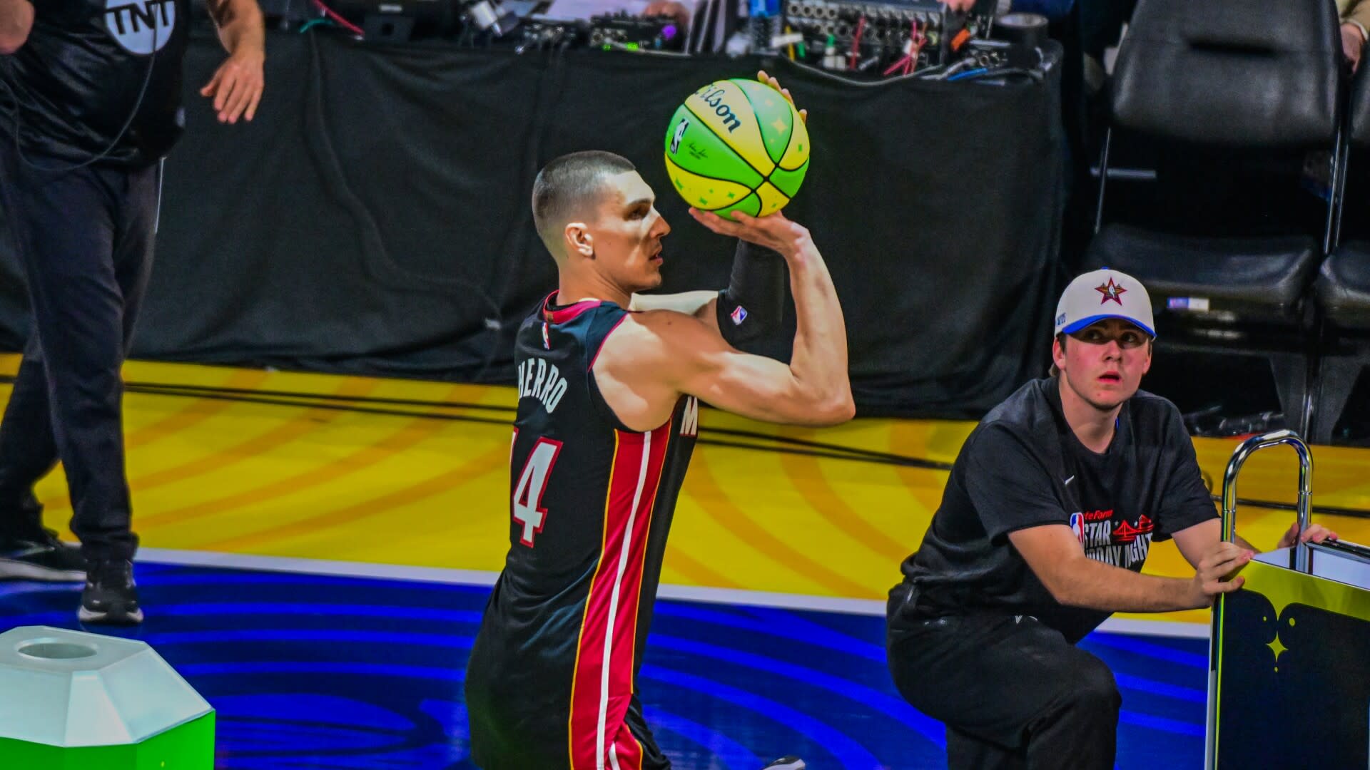 Read more about the article No three-peat for Lillard, 3-Point Contest belongs to Heat’s Tyler Herro