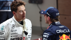 Read more about the article Russell has ‘no intention’ of speaking to Verstappen