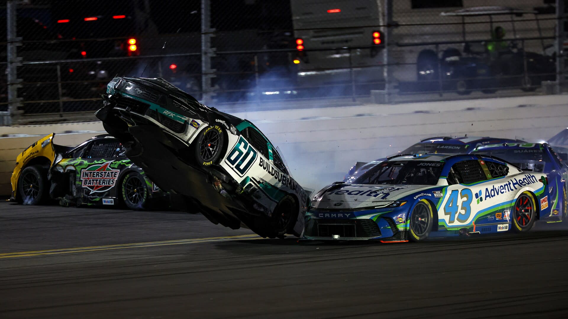 Read more about the article Daytona 500 sees highest total of cars involved in crashes in that race since 2019