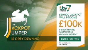 Read more about the article ITV7 £50k jackpot could rise to £100k if Grey Dawning wins at Kelso