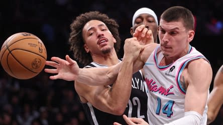 You are currently viewing Nets’ defense helps stage fourth-quarter comeback to beat Heat, 102-86