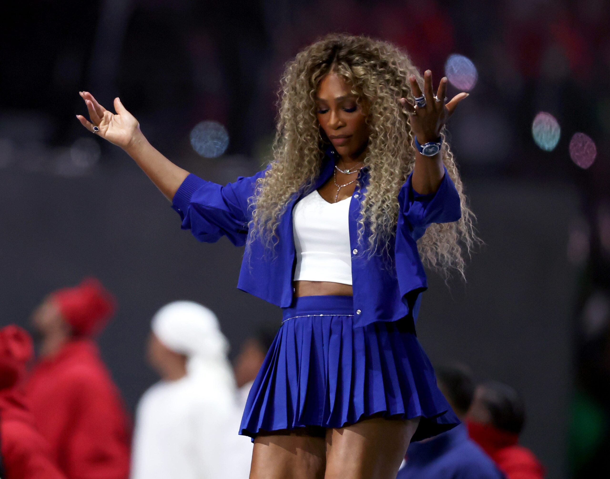 Read more about the article Serena Williams joins Kendrick Lamar during Super bowl halftime show for ‘Not Like Us’