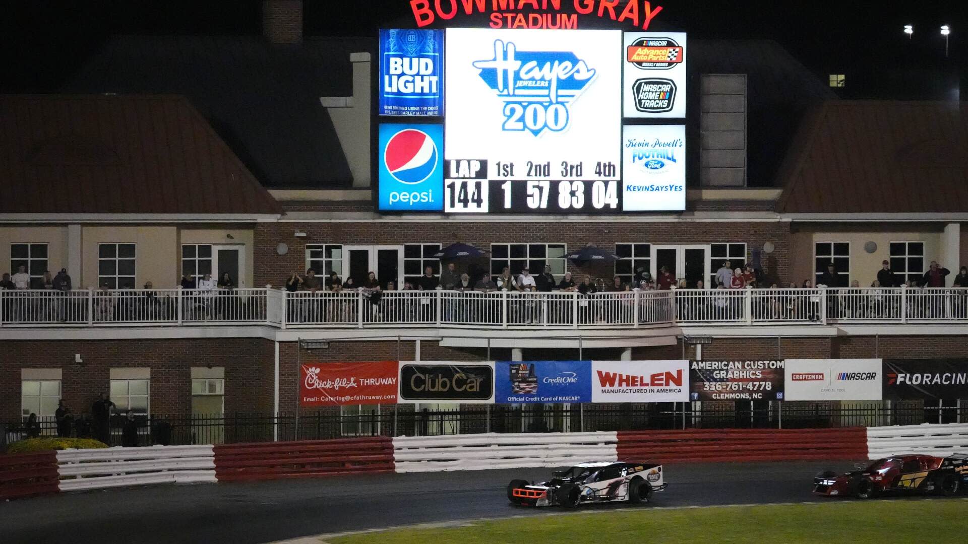 You are currently viewing Saturday schedule, TV info for NASCAR Clash at Bowman Gray Stadium