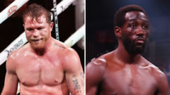 Read more about the article Alvarez sets up Crawford fight with Saudi deal