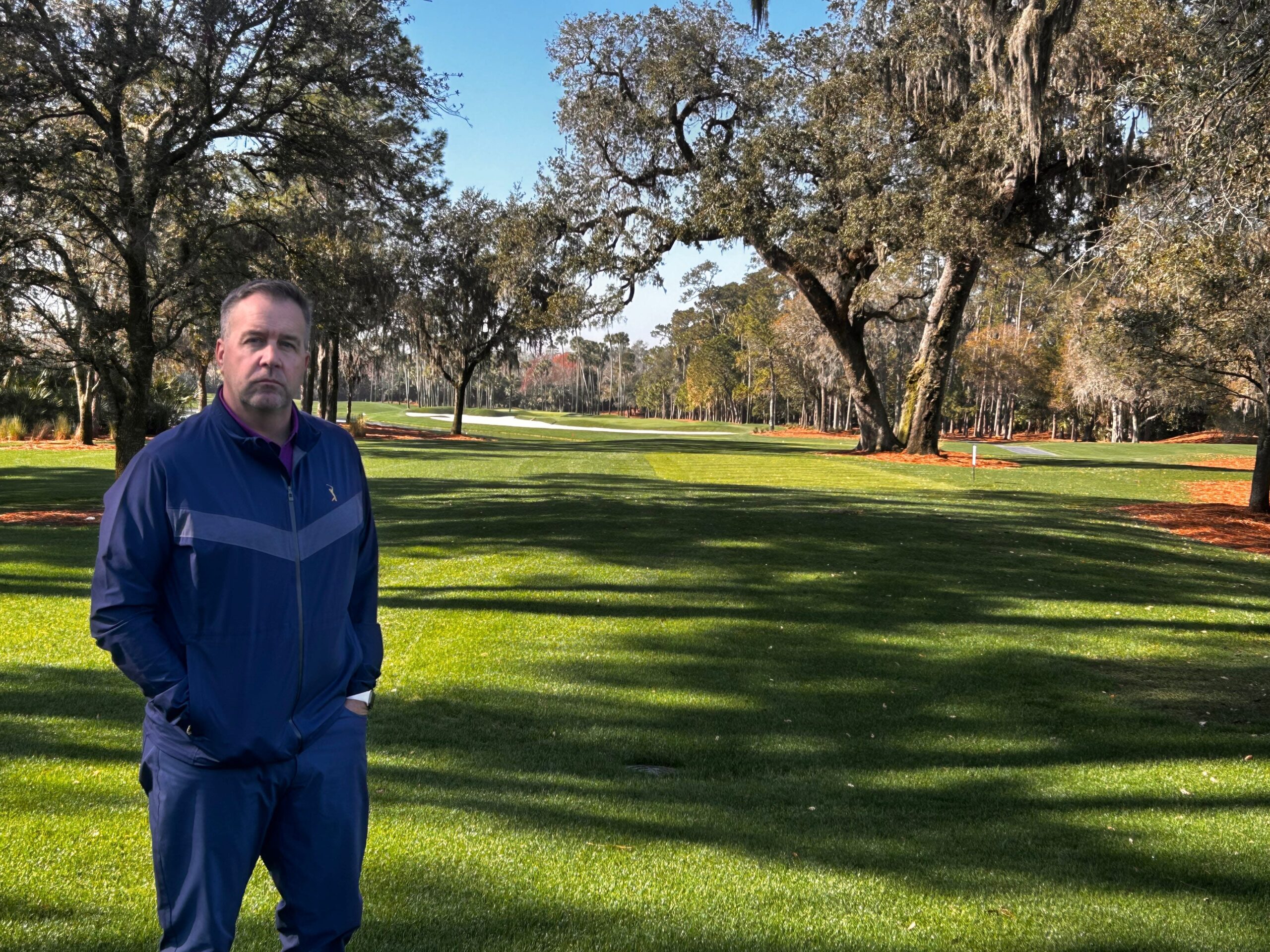 You are currently viewing PGA Tour: Iconic oak tree on TPC Sawgrass, Players Stadium Course No. 6, back via transplant