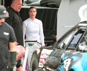 Read more about the article At Daytona, Rolex 24 vet Katherine Legge tackles tri-oval in ARCA race Saturday