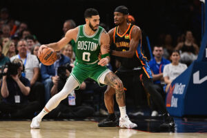 Read more about the article NBA Finals odds: Thunder, Celtics end All-Star break as co-favorites