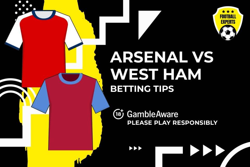 You are currently viewing Arsenal vs West Ham United predictions, odds and betting tips