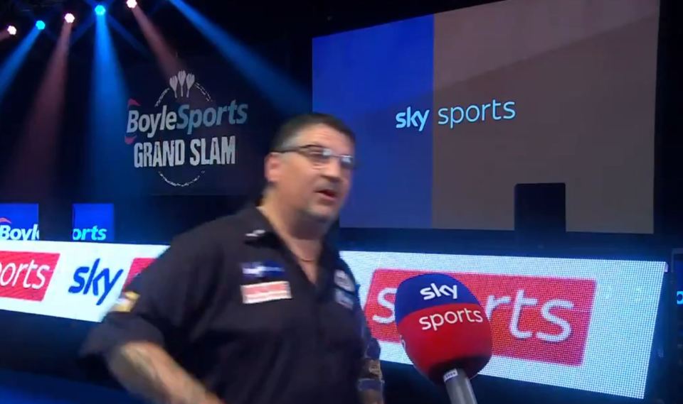 You are currently viewing ‘I call it cheating’ – Gary Anderson stormed out of interview and threatened to quit over ‘snarking’ and ‘sniffing’