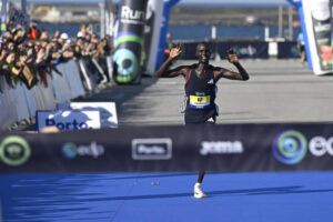 Read more about the article Abel Chelangat: From Kasese’s Tusker Lite Mt Rwenzori Marathon to Global Marathon Glory