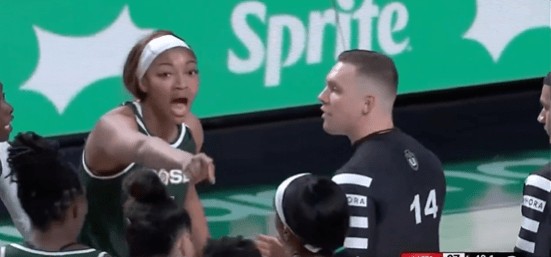 You are currently viewing ‘Courtside baddies’ – Coco Gauff watches on as Angel Reese makes Unrivaled history after ejection