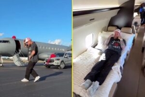 Read more about the article Jake Paul spends chunk of $40m Mike Tyson fight earnings on lavish private jet