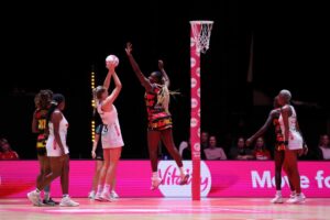 Read more about the article Uganda She Cranes fall to South Africa, Malawi in 2025 Vitality Netball Nations Cup