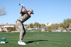 Read more about the article ‘Can’t find him’ – Rickie Fowler’s garish outfit has fans making comparisons with fellow pro