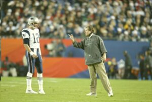 Read more about the article ‘Your greatest play’ – Bill Belichick praised Tom Brady for averting disaster on play that went wrong in Super Bowl