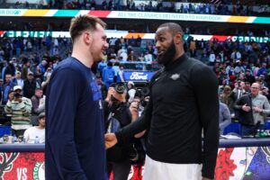 Read more about the article ‘Puts you in jail’ – Old footage emerges of LeBron James and JJ Redick singing Luka Doncic’s praises