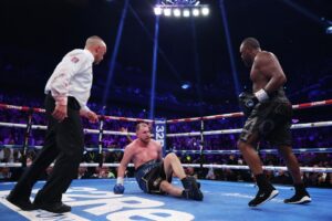 Read more about the article Derek Chisora reels off three-fight hit list for retirement fight in bizarre call-out with Skepta and Tinie Tempah