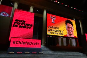 Read more about the article ‘I don’t like it’ – Stephen A. Smith and Shannon Sharpe’s freezing cold takes on Chiefs drafting Patrick Mahomes resurface ahead of Super Bowl