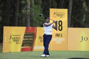 Read more about the article Musiimenta maintains lead despite troublesome round two at UGC | 2025 Pearl of Africa Golf Series