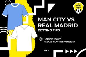 Read more about the article Manchester City vs Real Madrid predictions, odds and betting tips