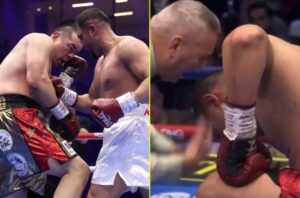 Read more about the article Agit Kabayel leaves Zhilei Zhang gasping for air as he knocks out ‘Big Bang’ with sickening body shot