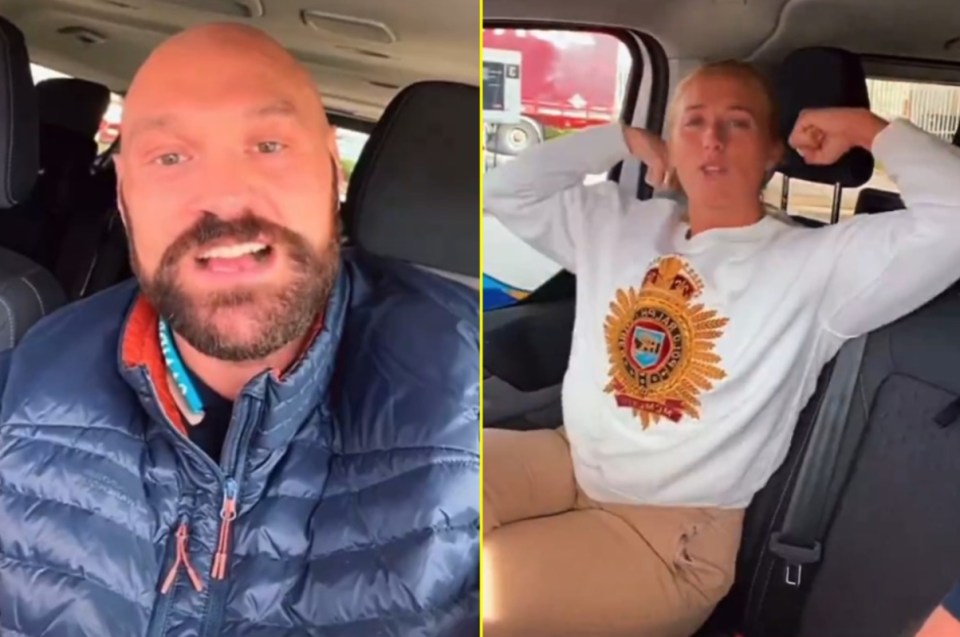 You are currently viewing ‘Going very well’ – Tyson Fury takes on new role with wife Paris after retiring from boxing