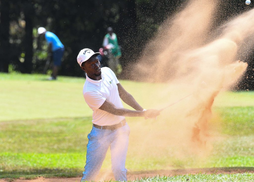 You are currently viewing Five Ugandan professionals make the cut, Nsanzuwera maintains grip at summit | 2025 Rwanda Golf Open