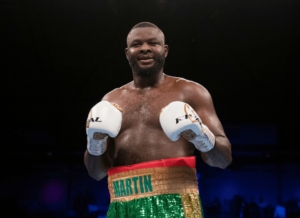 Read more about the article Martin Bakole covers 3,800 miles in three flights to step in for heavyweight fight on two days’ notice