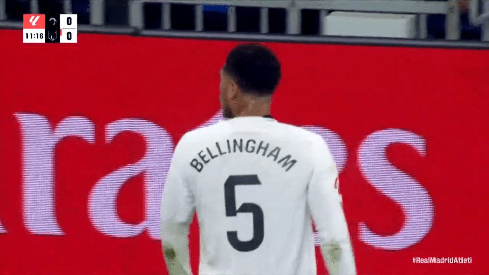 You are currently viewing Jude Bellingham launches into ‘X-rated tirade at linesman’ in heated Madrid derby