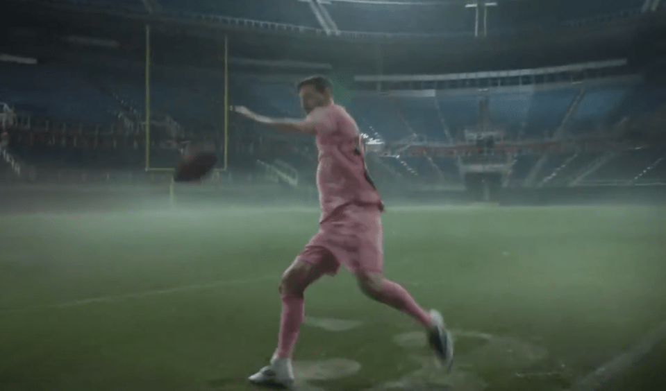 You are currently viewing Lionel Messi shows off mesmerising skill in surprise MLS ad moments after Super Bowl