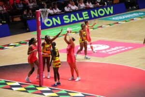 Read more about the article Uganda She Cranes lose to hosts England, to play Malawi in third place | 2025 Vitality Netball Nations Cup