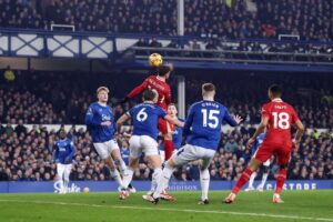Read more about the article Mohamed Salah breaks stunning Premier League record during Liverpool’s clash at Everton