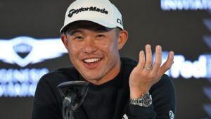 Read more about the article Collin Morikawa throws ‘shade’ at Lucas Glover’s AimPoint attack with this suggestion