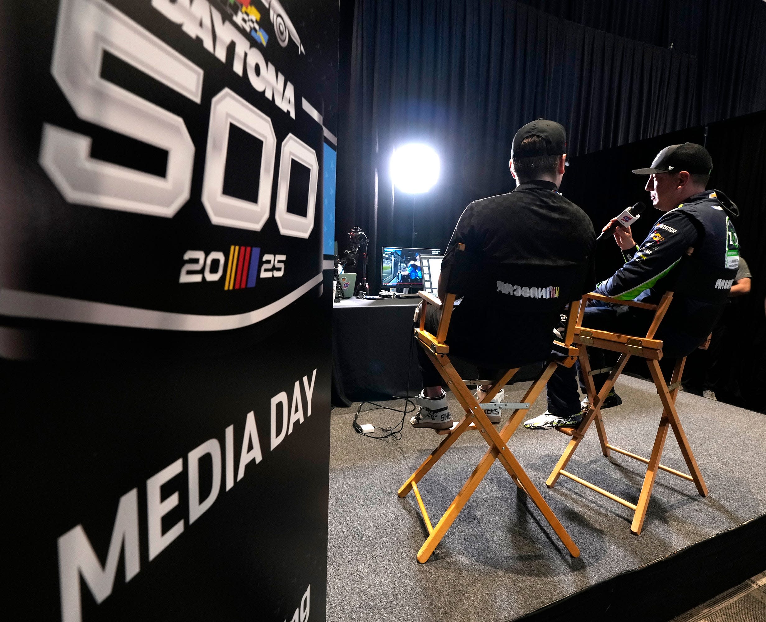 You are currently viewing Daytona 500 media day questions: Is 2025 the year for Kyle Busch, Kyle Larson win?