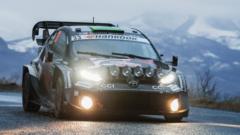 Read more about the article Evans second in Monte Carlo as McErlean completes WRC debut