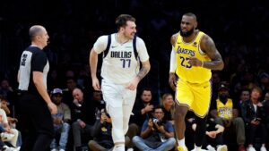 Read more about the article LeBron James talks Luka Doncic trade, ‘I have seen it all up until this one’