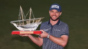 Read more about the article Former LIV player Laurie Canter captures second DP World Tour title, winning playoff in Bahrain