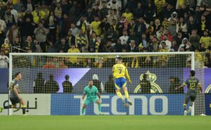 Read more about the article Cristiano Ronaldo debuts new celebration as he excels with two goals after Al Nassr role change