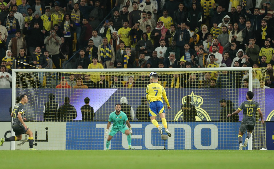 You are currently viewing Cristiano Ronaldo debuts new celebration as he excels with two goals after Al Nassr role change