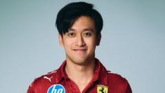 Read more about the article Zhou joins Ferrari as reserve driver