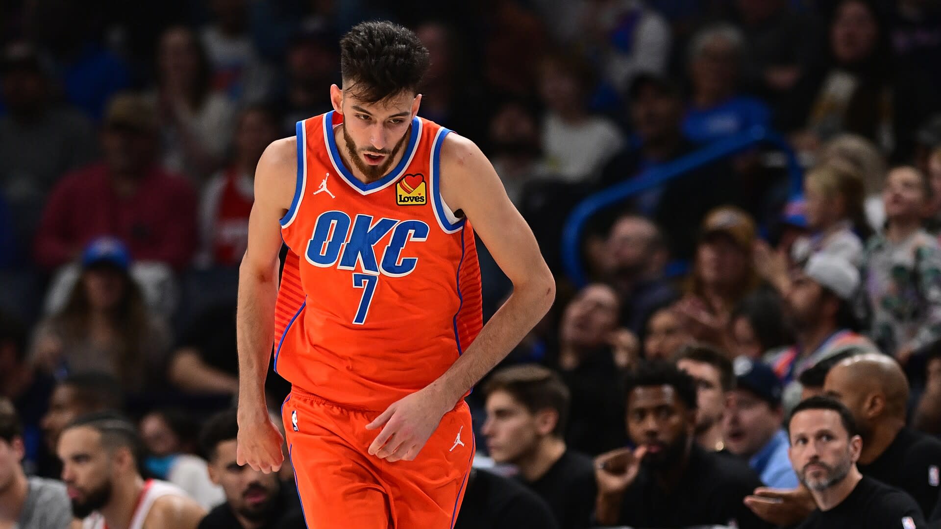 You are currently viewing Thunder’s Chet Holmgren off Thunder injury report, expected to return Friday