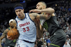 Read more about the article Wizards snap 16-game losing streak against shorthanded Timberwolves