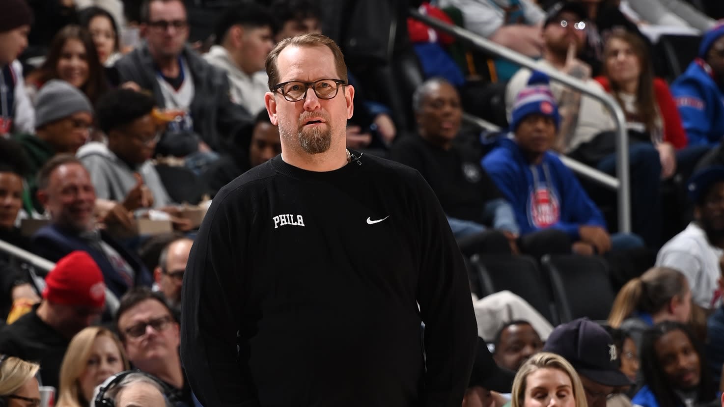 You are currently viewing Nurse calls Sixers’ 1st-half showing ‘inexcusable’ against Pistons