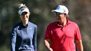 Read more about the article A Lim Kim keeps lead at LPGA opener; Nelly Korda ignores marriage proposal, gets four back