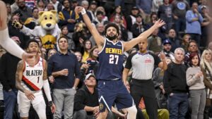 Read more about the article Watch Jamal Murray drop a career-high 55 points in Nuggets win over Trail Blazers