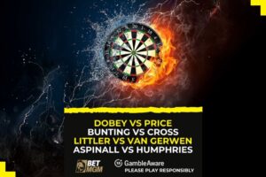 Read more about the article BetMGM Premier League Darts betting tips: Week 1 predictions 