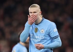 Read more about the article Is Erling Haaland fit to play Spurs on Wednesday? Pep Guardiola issues update with Man City striker close to injury return