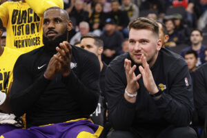 Read more about the article LeBron James on hearing of Lakers’ Luka Dončić trade: ‘I thought it was a hoax’